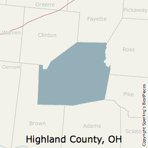Highland,Ohio County Map