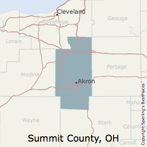 Summit,Ohio County Map