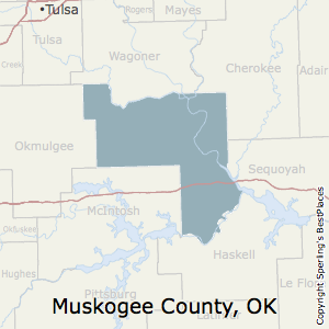 Muskogee Zip Code Map Best Places To Live In Muskogee County, Oklahoma