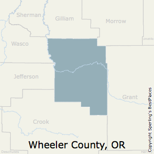 Wheeler County Oregon Map Best Places To Live In Wheeler County, Oregon