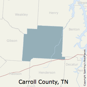 Carroll County Tennessee Map Best Places To Live In Carroll County, Tennessee