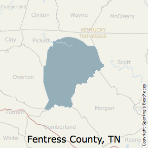 Fentress County Tn Map Best Places To Live In Fentress County, Tennessee