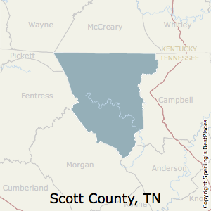 Scott County Tn Map Best Places To Live In Scott County, Tennessee