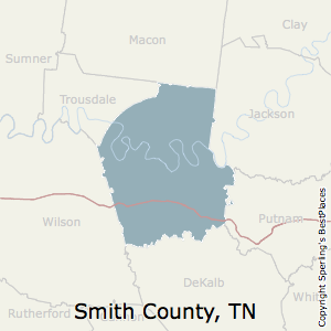 Smith County Tennessee Map Best Places To Live In Smith County, Tennessee