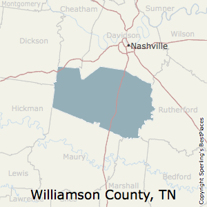 Williamson County Tn Map Best Places To Live In Williamson County, Tennessee