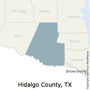 Hidalgo,Texas County Map