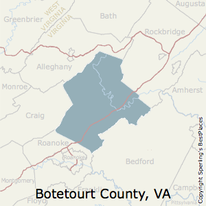 Botetourt County Va Gis Best Places To Live In Botetourt County, Virginia