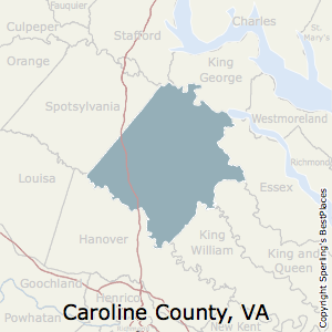 Caroline County Va Gis Map Best Places To Live In Caroline County, Virginia