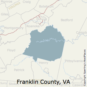 Franklin County Virginia Map Best Places To Live In Franklin County, Virginia