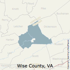 Wise,Virginia County Map