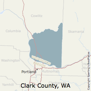 Clark,Washington County Map