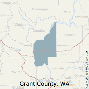 Grant,Washington County Map