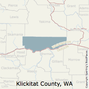 Klickitat county property map