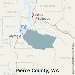Pierce,Washington County Map