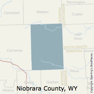 Niobrara County, Wyoming Economy