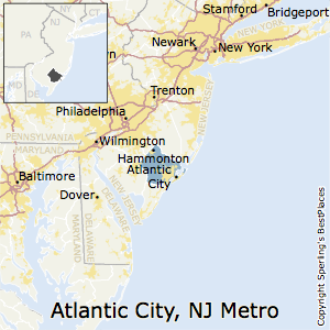 Atlantic_City-Hammonton,New Jersey Metro Area Map