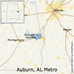 Best Places to Live in Auburn-Opelika Metro Area, Alabama