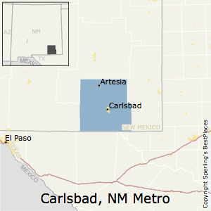 carlsbad new mexico to artesia new mexico