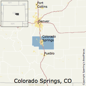Colorado_Springs,Colorado Metro Area Map