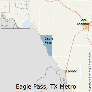 Eagle_Pass,Texas Metro Area Map