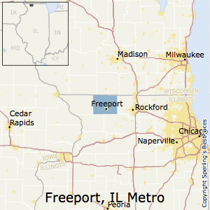 Best Places to Live in Freeport Metro Area, Illinois