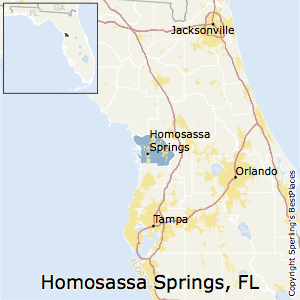 Homosassa_Springs,Florida Metro Area Map