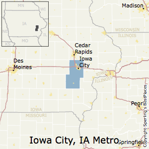 Iowa_City,Iowa Metro Area Map