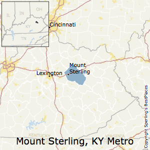 Mount_Sterling,Kentucky Metro Area Map