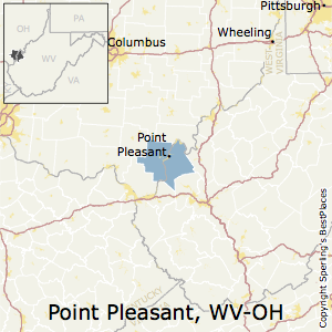 Point_Pleasant,West Virginia Metro Area Map