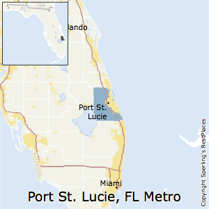 Port_St._Lucie,Florida Metro Area Map
