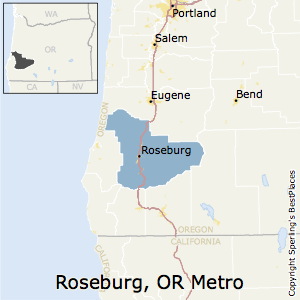 Best Places to Live in Roseburg Metro Area, Oregon