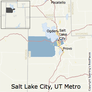 Salt_Lake_City,Utah Metro Area Map