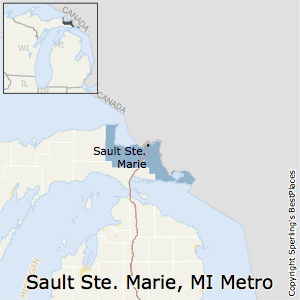 Sault_Ste._Marie,Michigan Metro Area Map