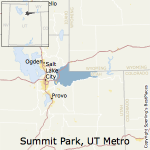 Summit_Park,Utah Metro Area Map
