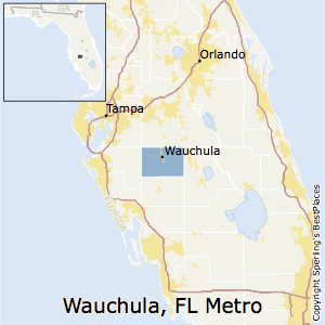 Wauchula,Florida Metro Area Map