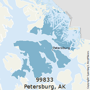 Petersburg,Alaska County Map