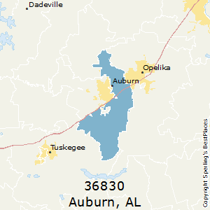 Auburn,Alabama County Map