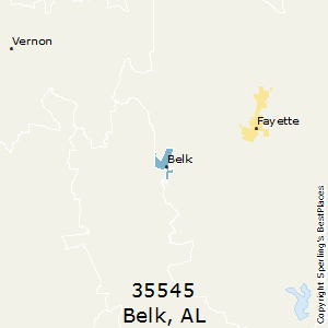 Belk,Alabama County Map