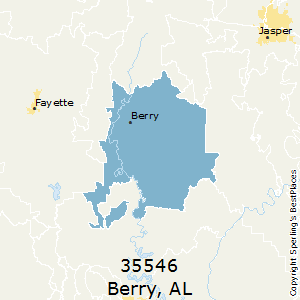 Berry,Alabama County Map