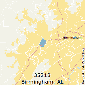 Birmingham,Alabama County Map