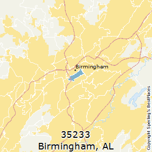 Birmingham (zip 35233), AL