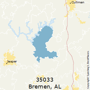 Bremen,Alabama County Map
