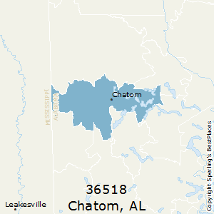 Chatom,Alabama County Map