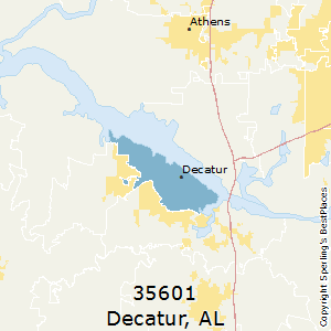 Decatur,Alabama County Map