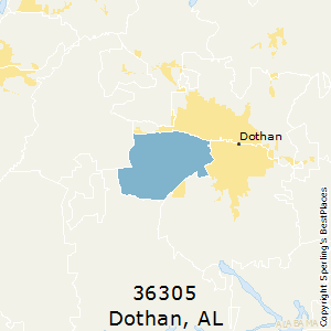 Dothan,Alabama County Map