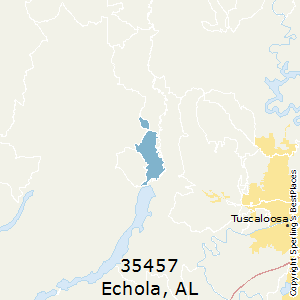 Echola,Alabama County Map