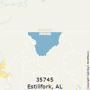 Estillfork,Alabama County Map