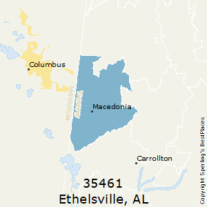 Ethelsville,Alabama County Map