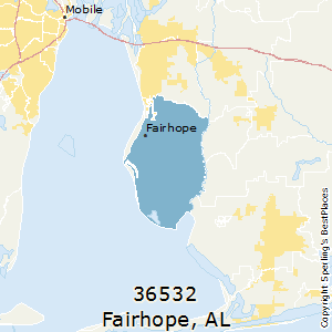 Fairhope,Alabama(36532) Zip Code Map