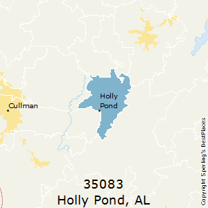 Holly_Pond,Alabama County Map